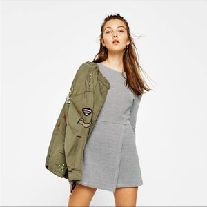 Bershka gingham print romper